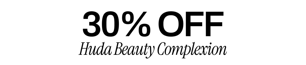 30% Off Complexion