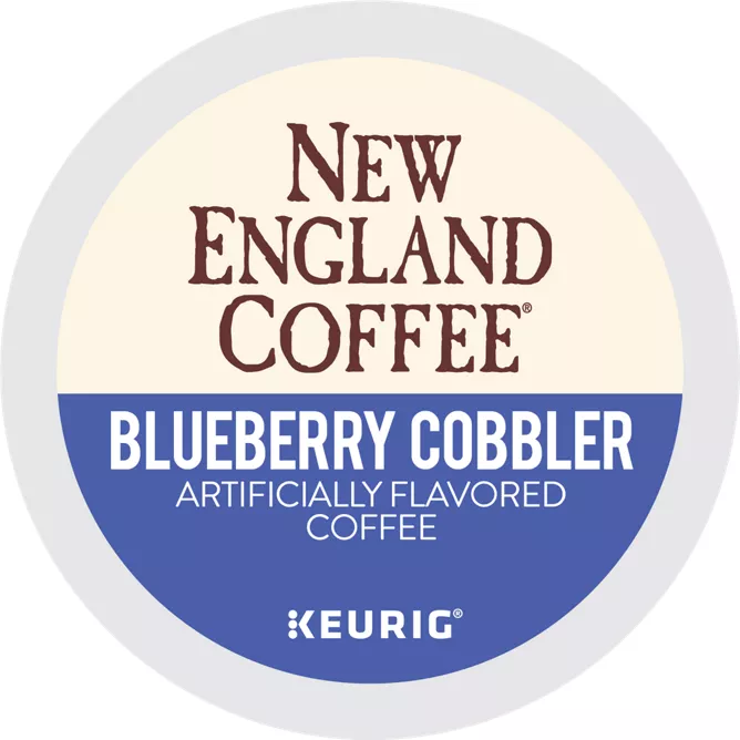 New England Coffee® Blueberry Cobbler