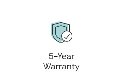 5-Year Warranty