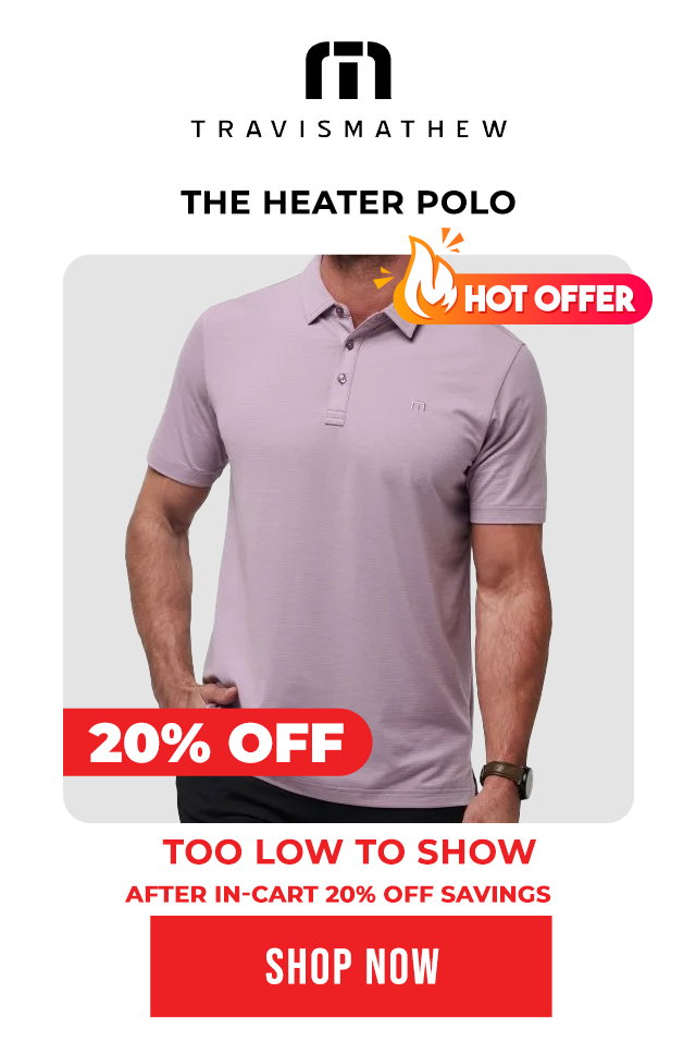 TravisMathew The Heater Golf Polo Shirt