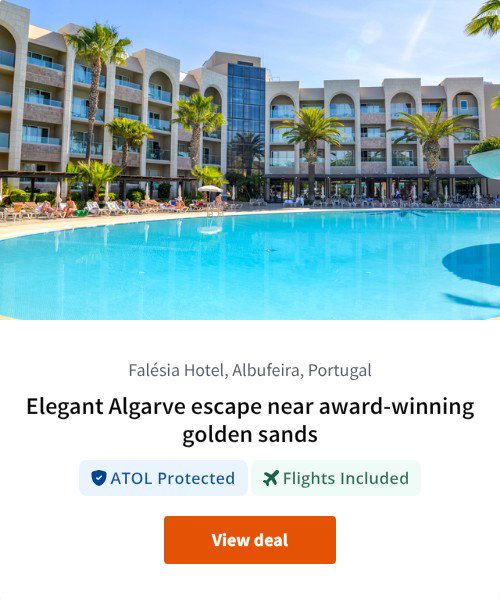 Elegant Algarve escape near award-winning golden sands