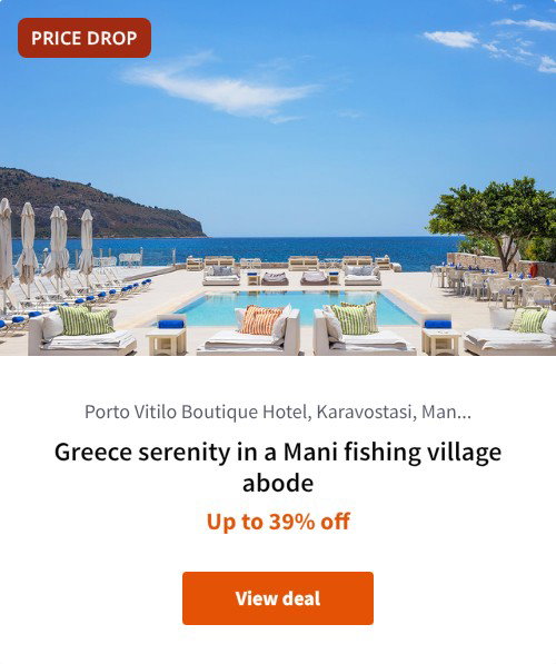Greece serenity in a Mani fishing village abode