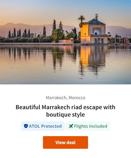 Beautiful Marrakech riad escape with boutique style