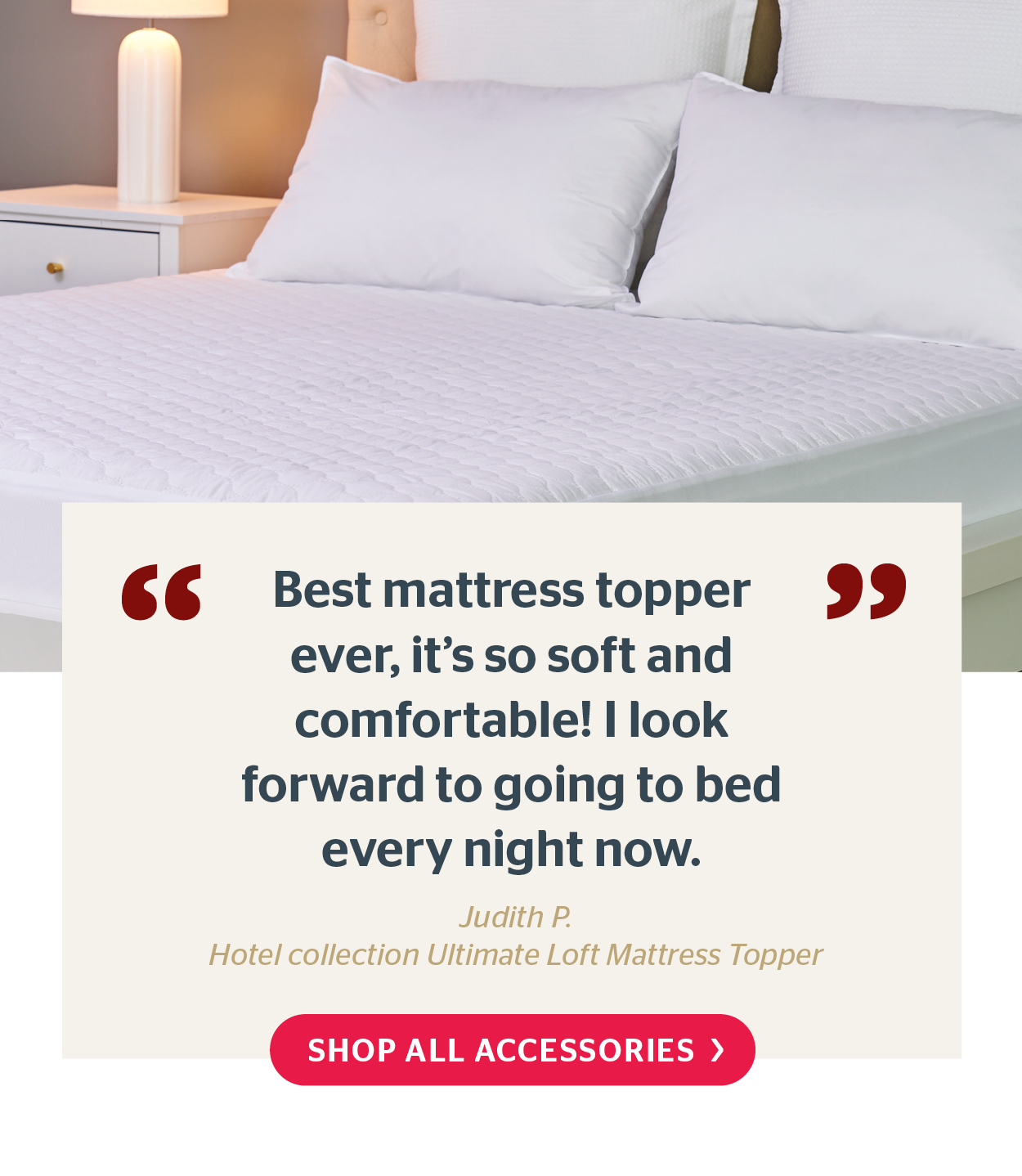 5 Star testimonial - Shop Mattress Topper