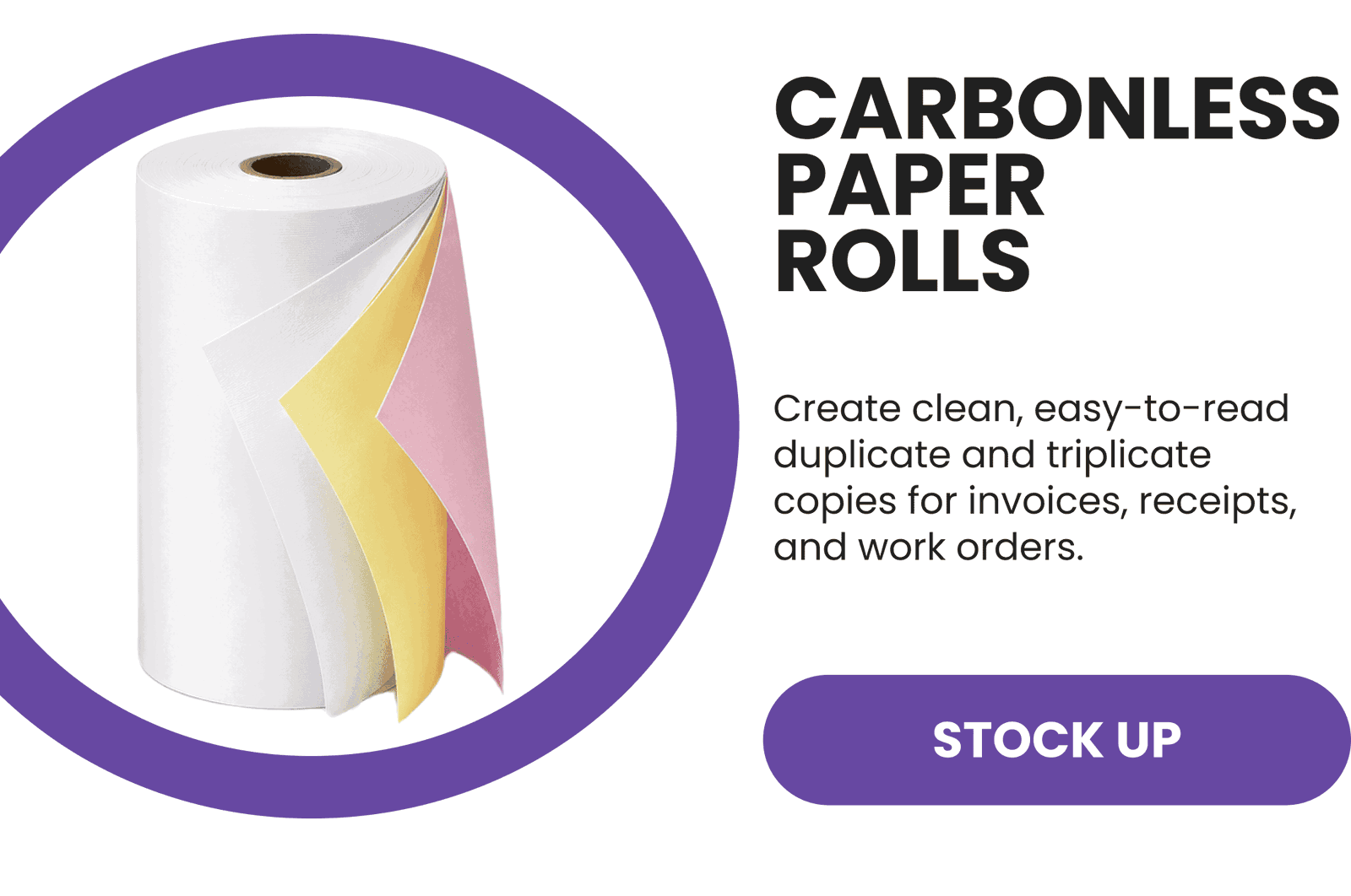 Shop Carbonless Paper Rolls