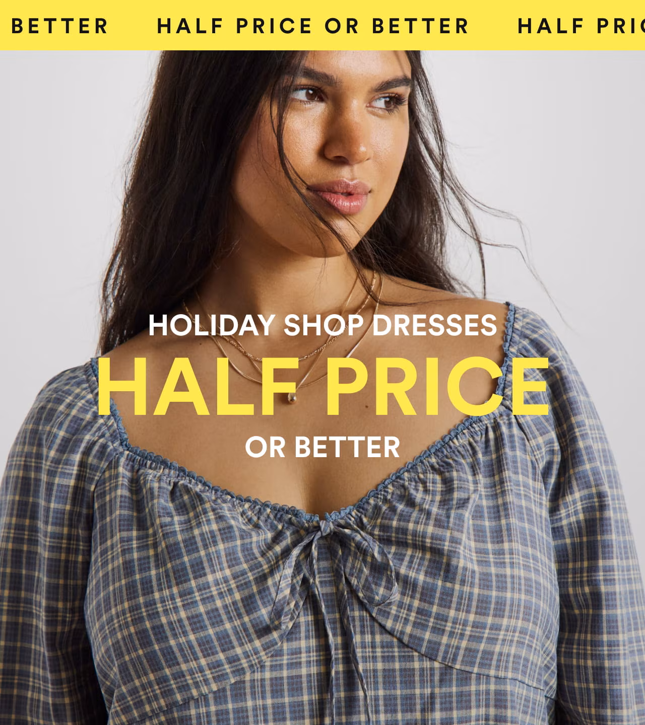 Holiday Shop Dresses Half price or better