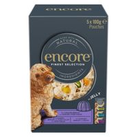 Encore Dog Jelly Pouch Multipack 5 x 100g