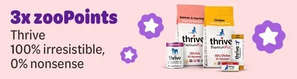 Triple zooPoints on all thrive products!