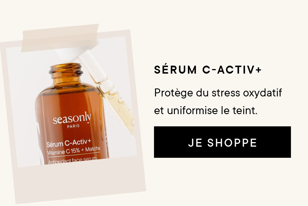 Sérum C-Activ+ : protège du stress oxydatif et uniformise le teint