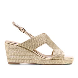 Ranica Gold Sandals