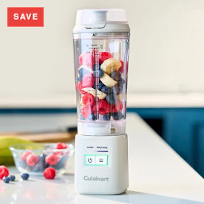 Cuisinart Blast & Go Cordless Portable Blender, 120W