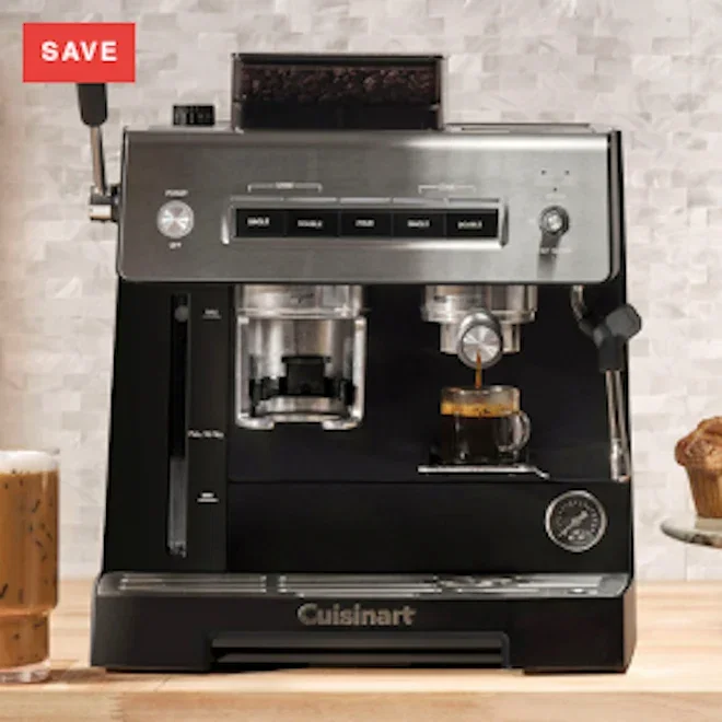 Cuisinart Grind Tamp & Brew Espresso Bar Machine