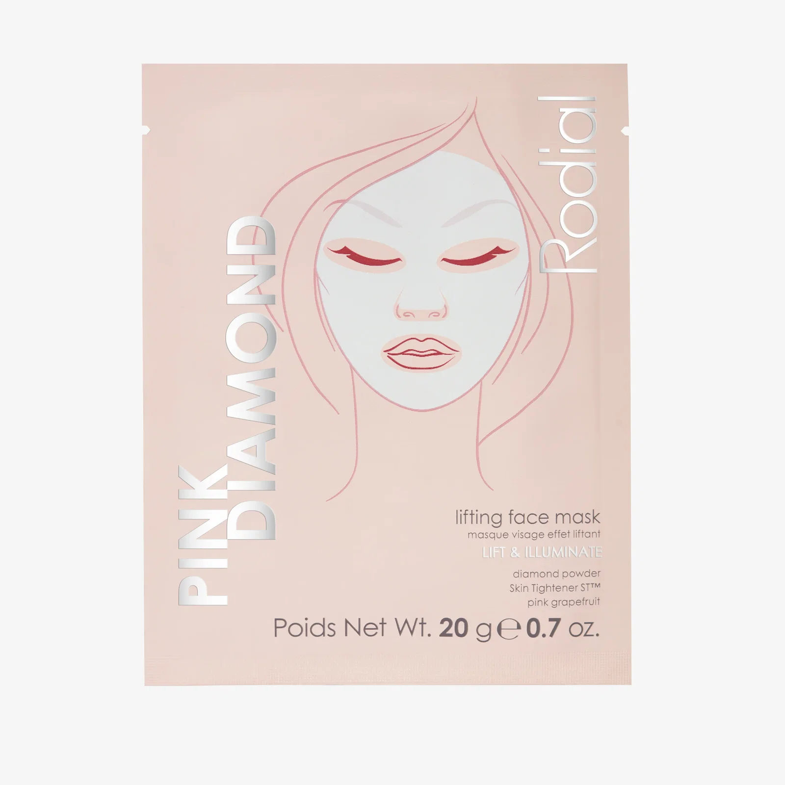 Image of Pink Diamond Lifting Mask Single