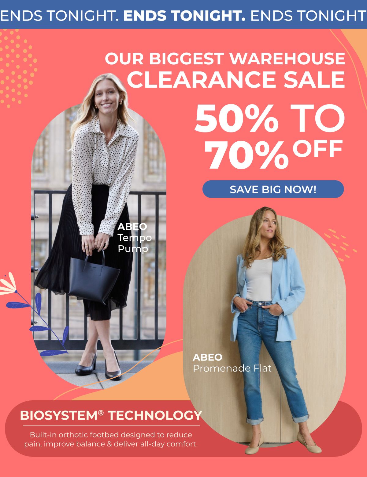 Our Biggest Warehouse Clearance Sale
