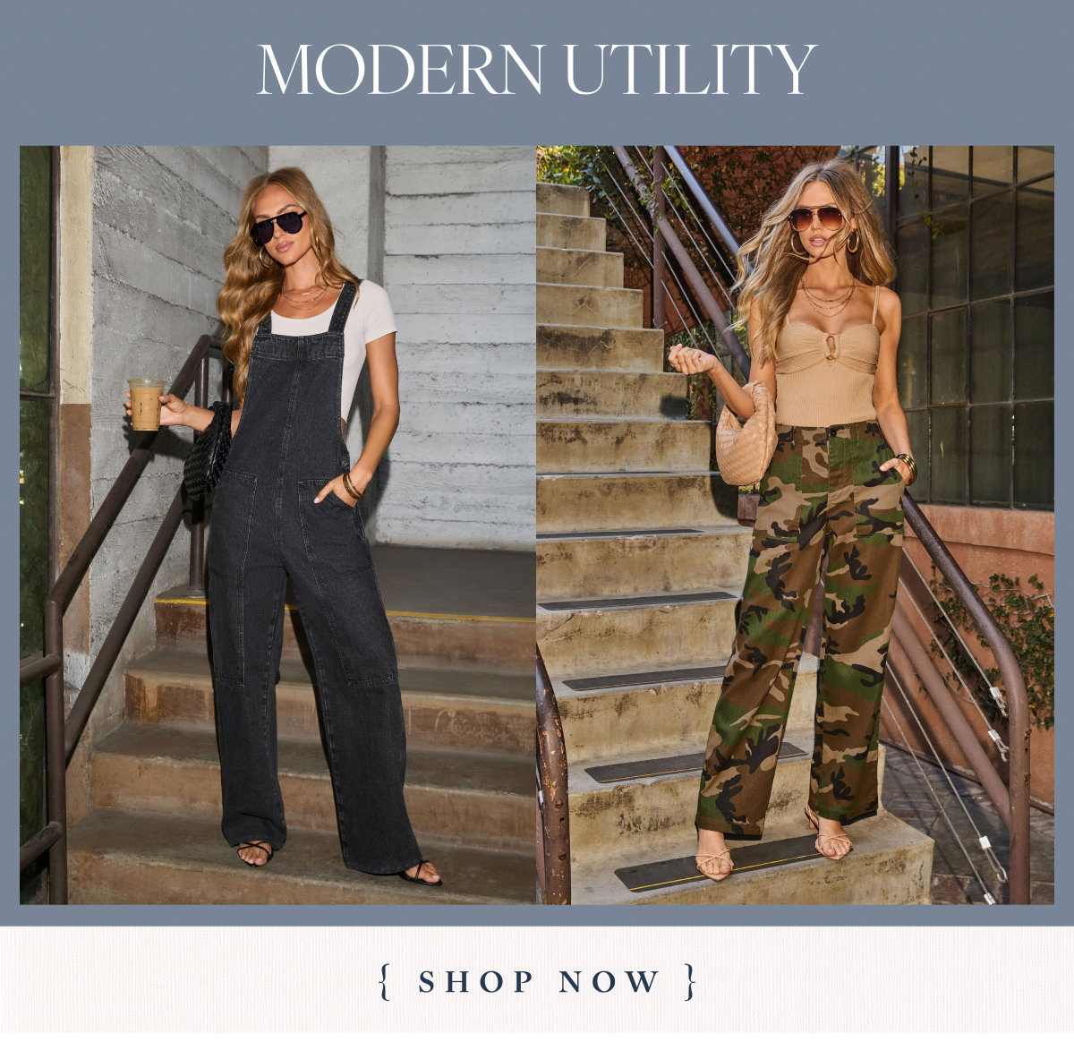 Modern Utility. Shop Now