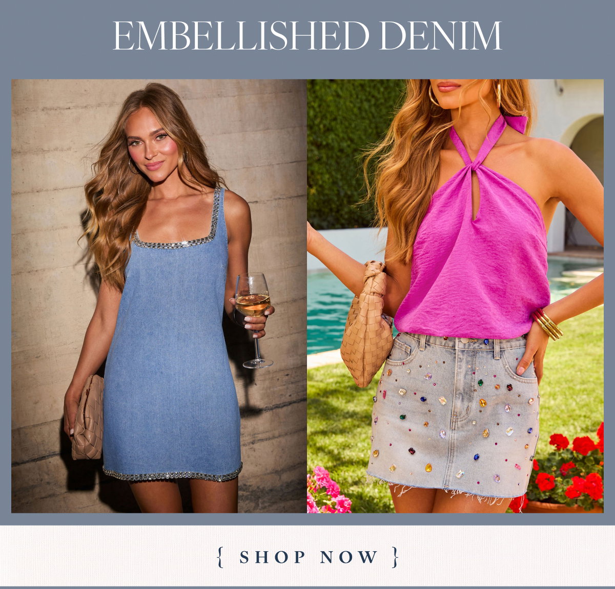 Embellished Denim. Shop Now