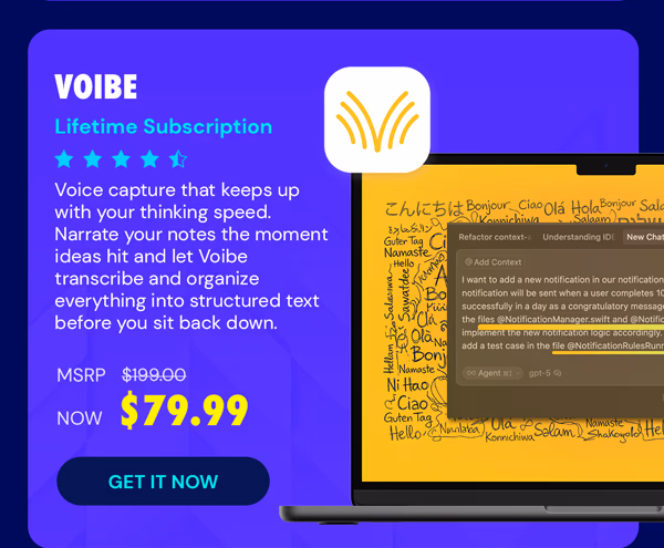 Voibe Lifetime Subscription