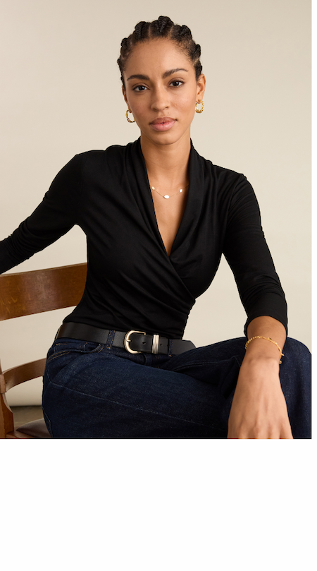 Gylda Wrap Top