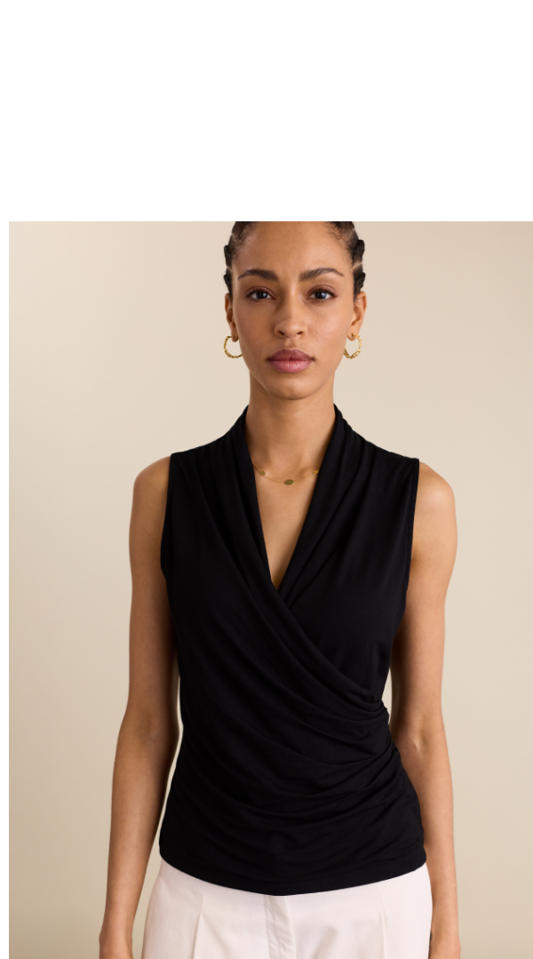 Clare Wrap Top