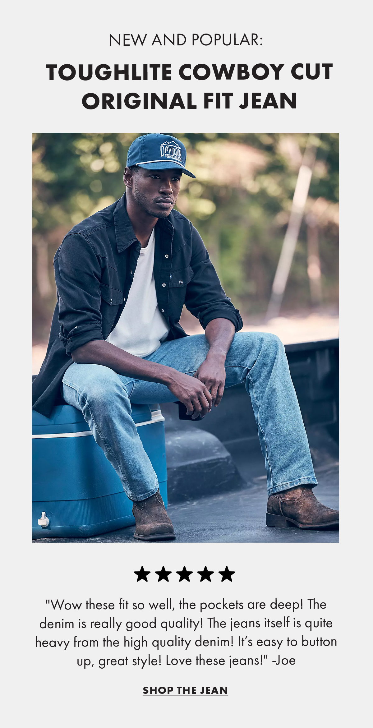 New And Popular: Toughlite Cowboy Cut Original Fit Jean -  Shop The Jean