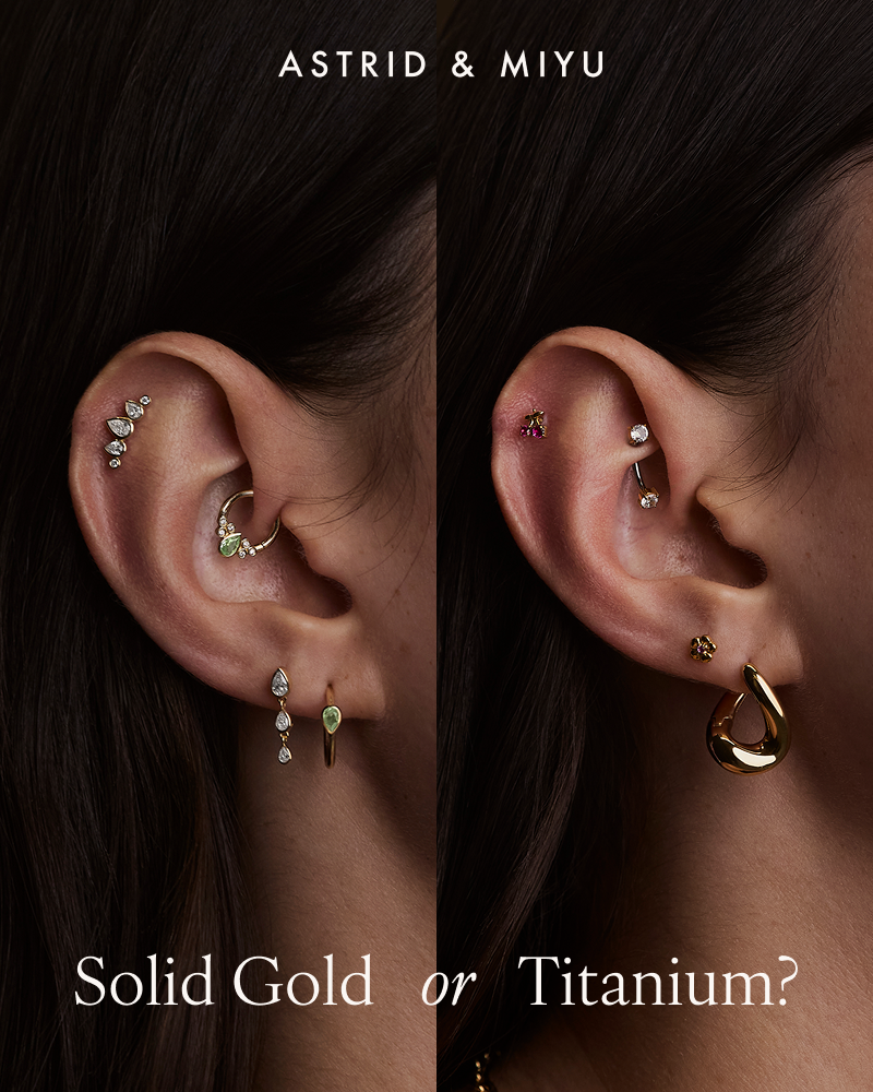 Solid Gold or Titanium