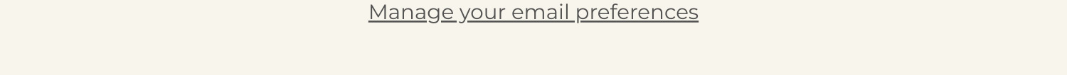 Manage Your Email Preferences
