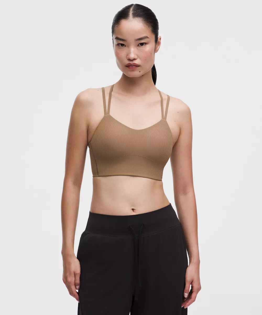 Like a Cloud Ribbed Longline Bra