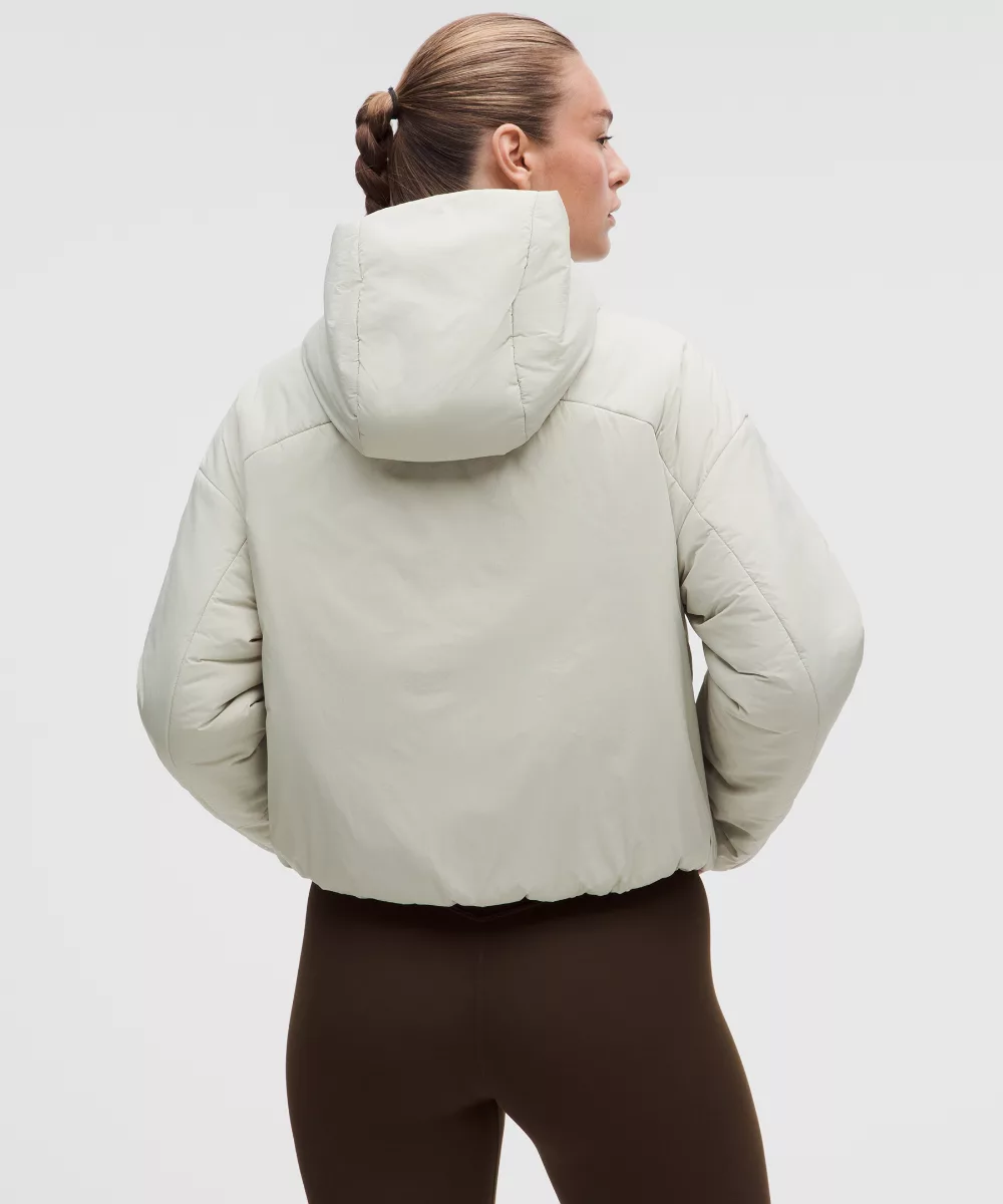 ThermoZen Insulated Hoodie in back view