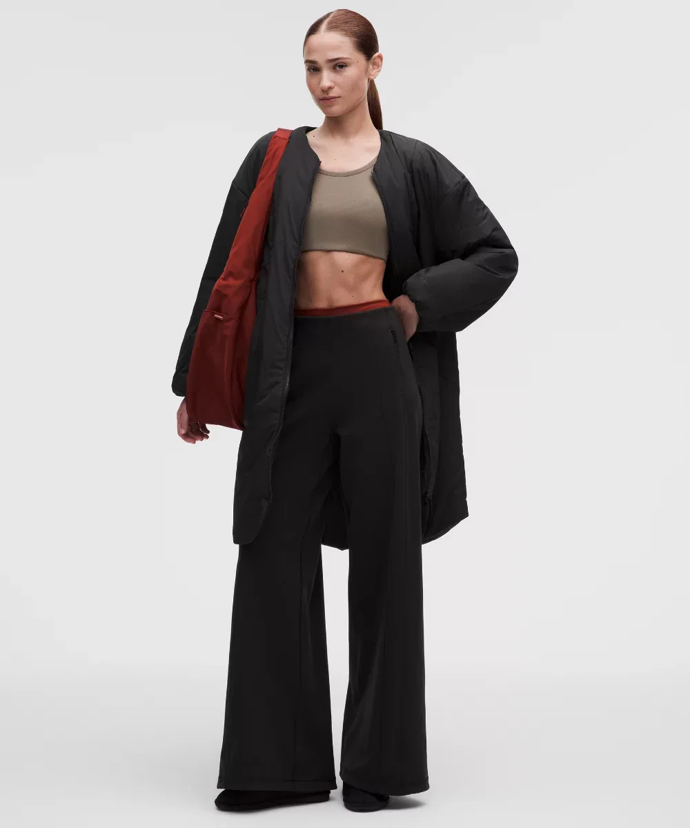 ThermoZen Insulated Long Jacket in Super Dark