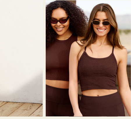 Spacedye™ Slim Racerback Cropped Tank