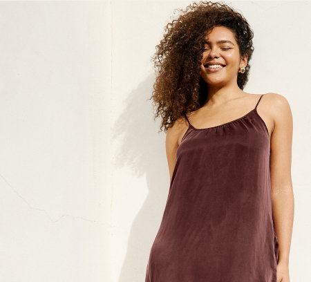 Sunkissed Cupro Maxi Dress
