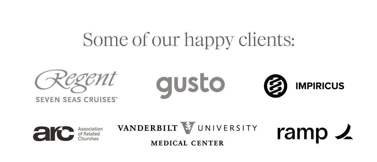 Corporate gifting clients 
