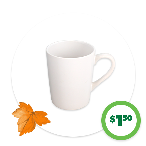 $1.50 15-oz. Stoneware Mugs