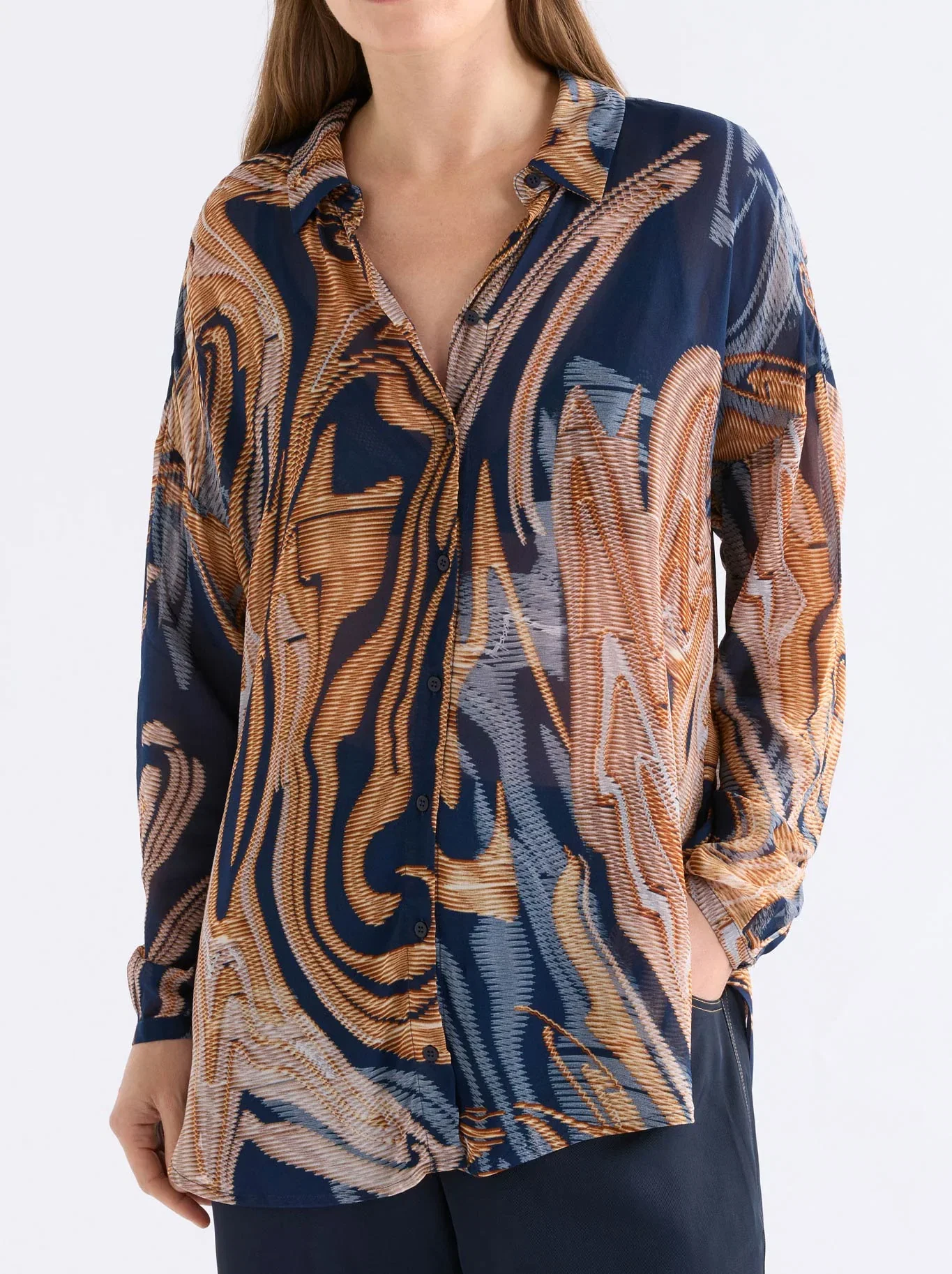 Image of EIR SHEER SHIRT