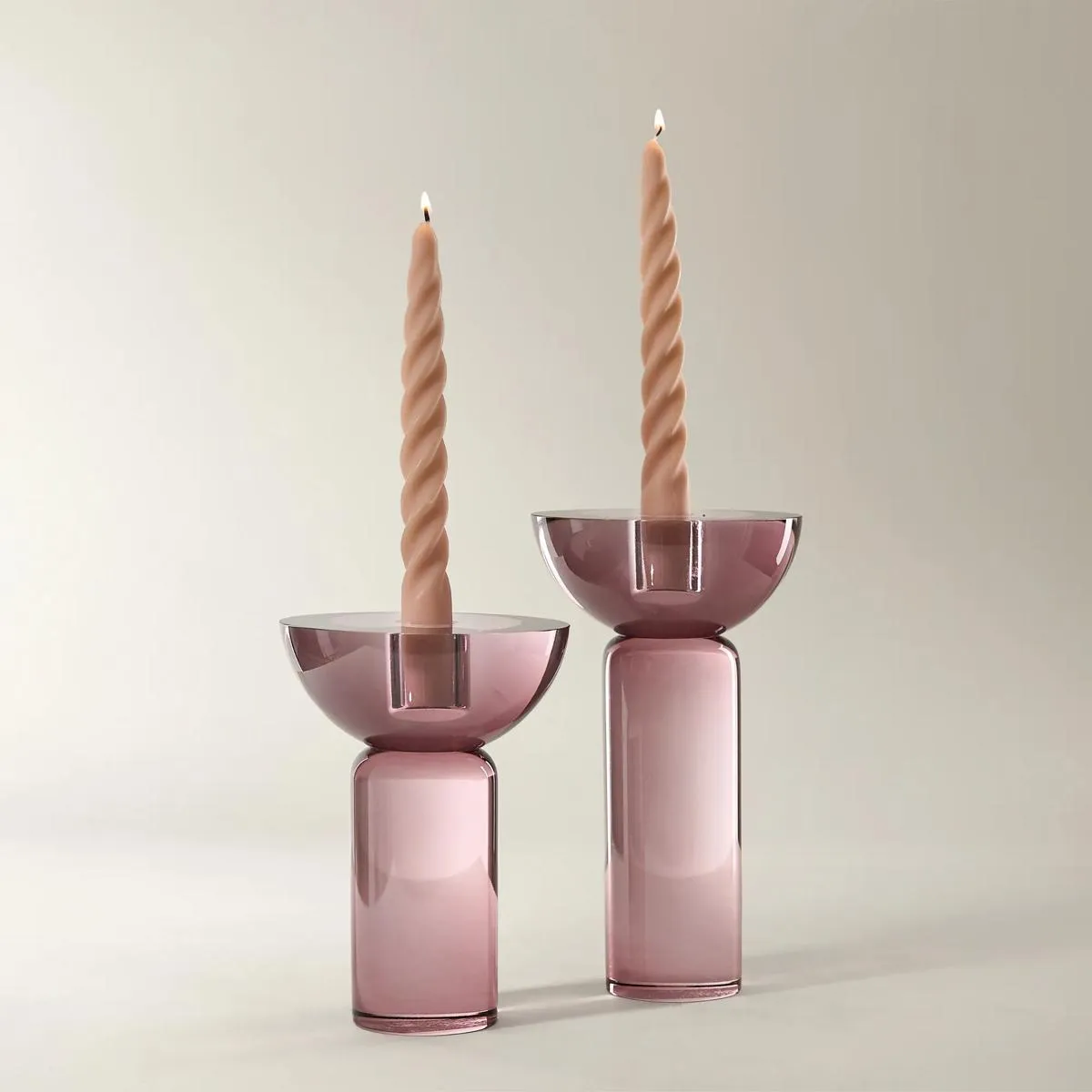 Image of Rose' Crystal Taper Holder