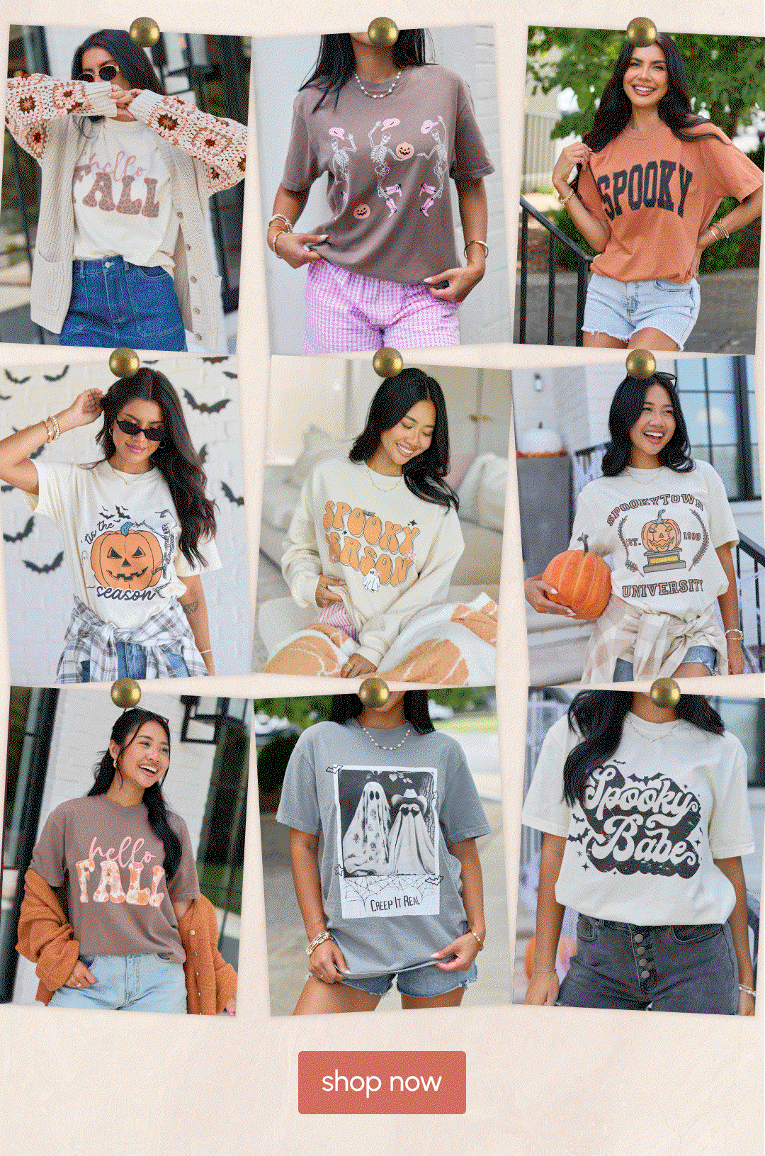 shop 25% off FALL TEES