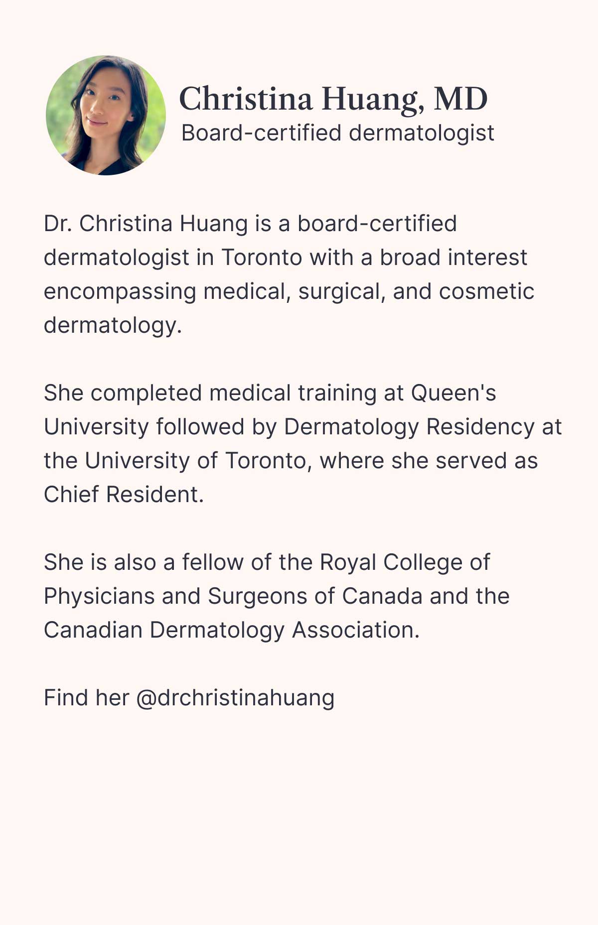 Dr Huang