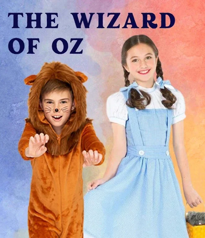 The Wizard Of Oz Book Week Costumes. Click to Shop the full collection.