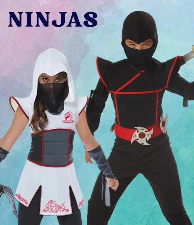 Ninjas Book Week Costumes. Click to shop the whole collection.