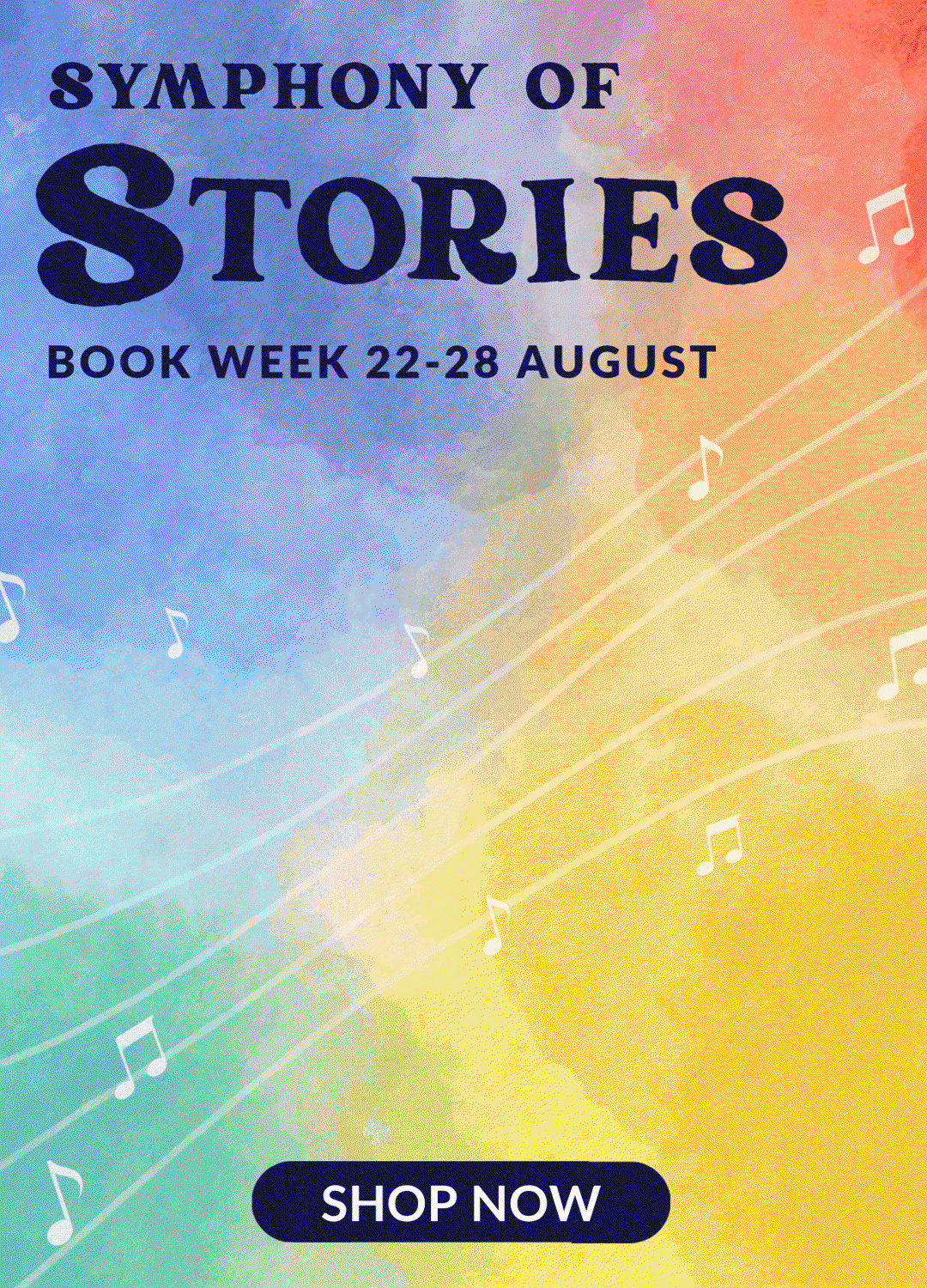 Book Week is here! Symphony of Stories Book week 2026. from August 22nd to 28th. Click to shop the whole collection.