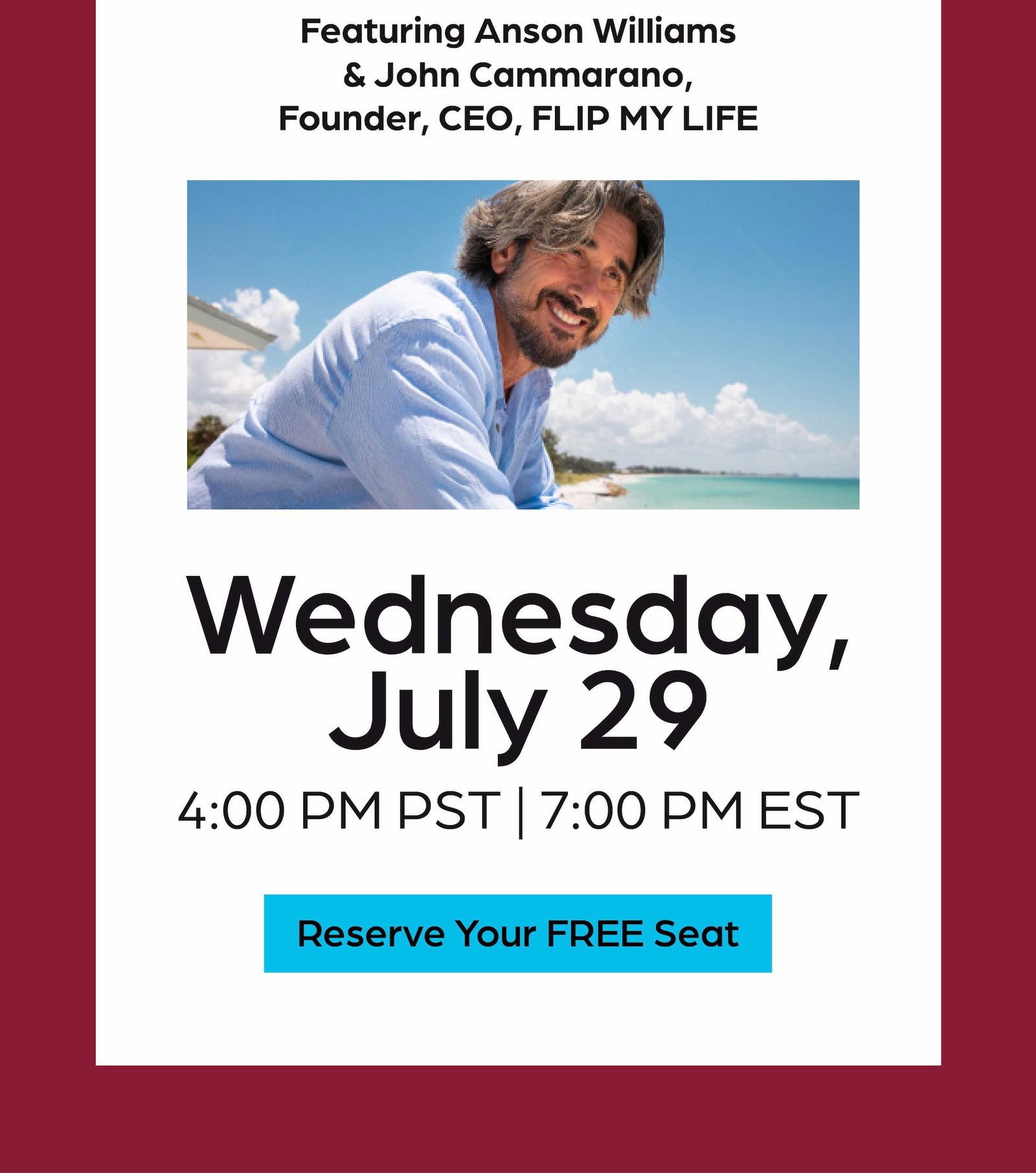 Reserve Your FREE Seat