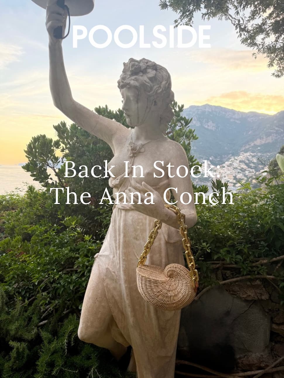 The Anna Conch - Poolside Bags