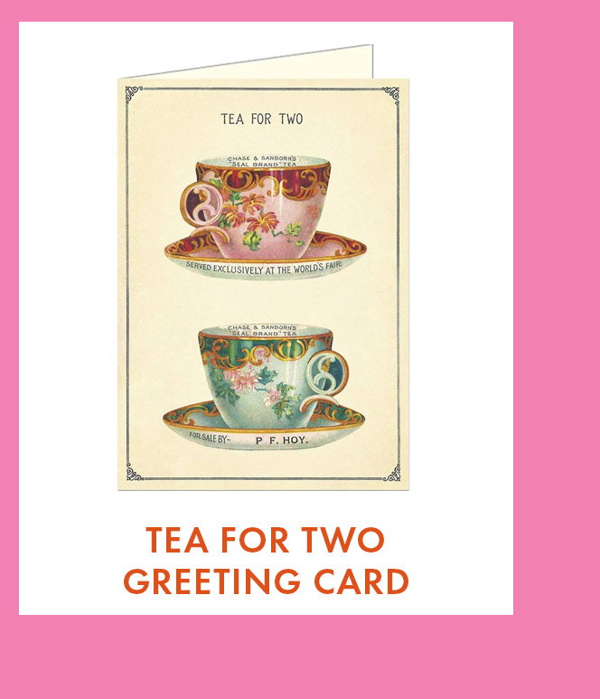 Tea for Two Greeting Card