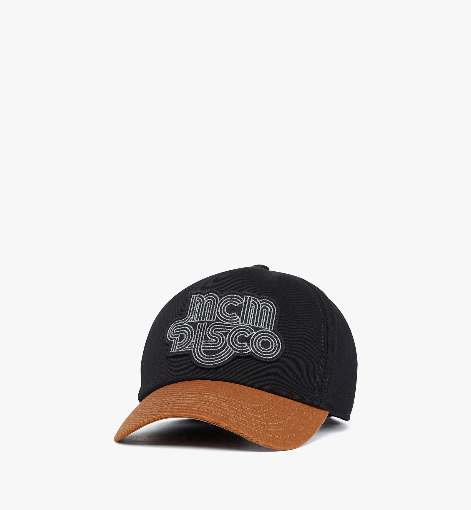 Disco Logo Embroidery Cap in Cotton Twill