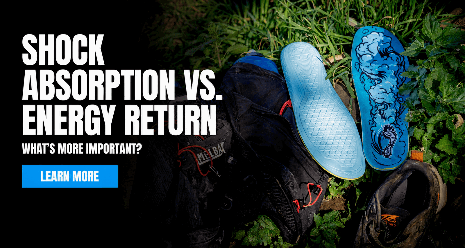 Shock absorption vs energy return 