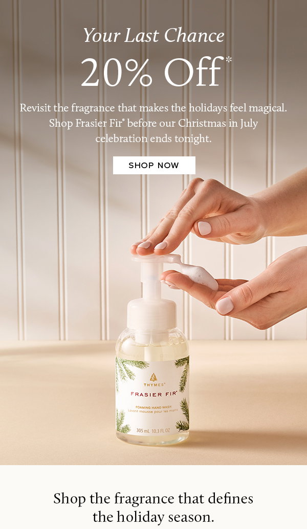 Christmas in July Sale: 20% Off 