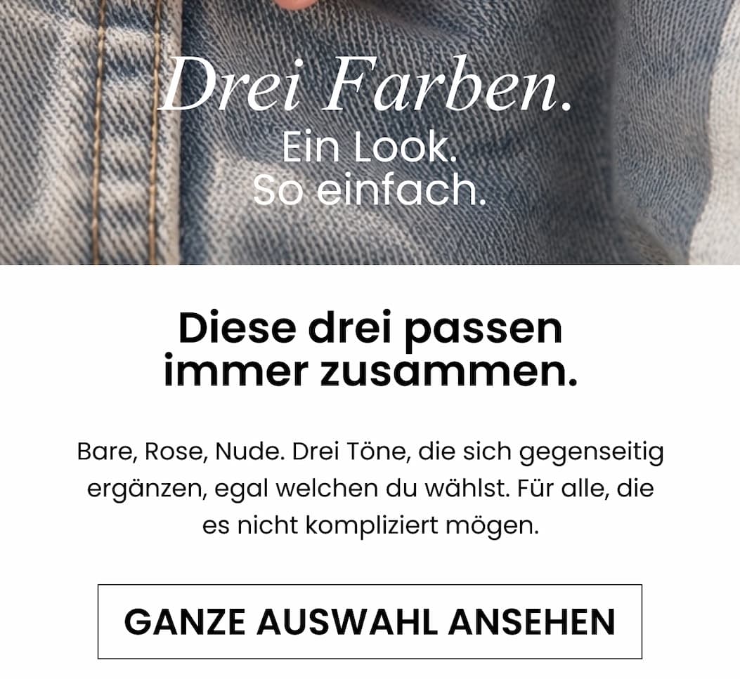 Diese drei passen immer zusammen.