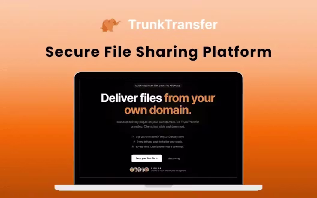 TrunkTransfer - Secure File Sharing Platform