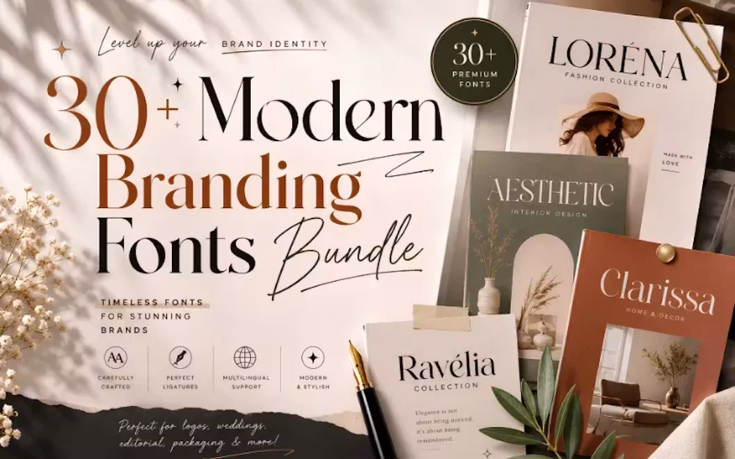 Professional Modern Branding Fonts for Stunning Visual Identity