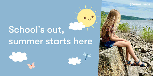 School's out, summer starts here!